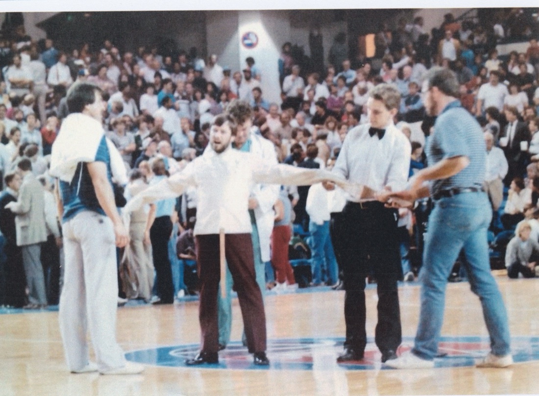 Halftime show at ARCO Arena